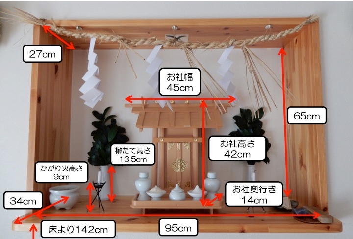 埋め込み式神棚